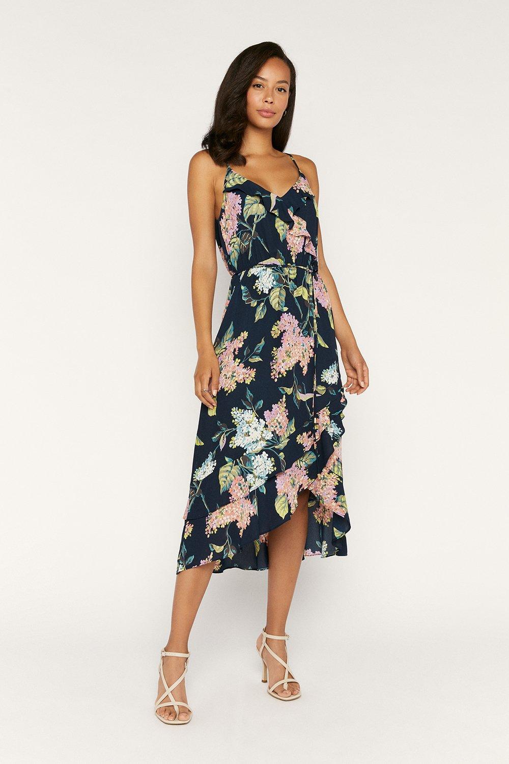 Blossom Floral Frill Dress | Oasis